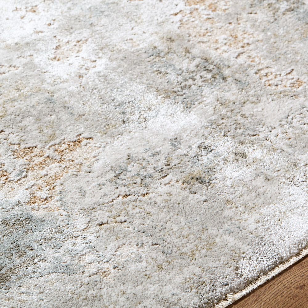 Surya Brunswick Light Gray, Cream, Medium Brown, Mustard, Light Brown and Charcoal 2'7" x 7'3" Runner, , large