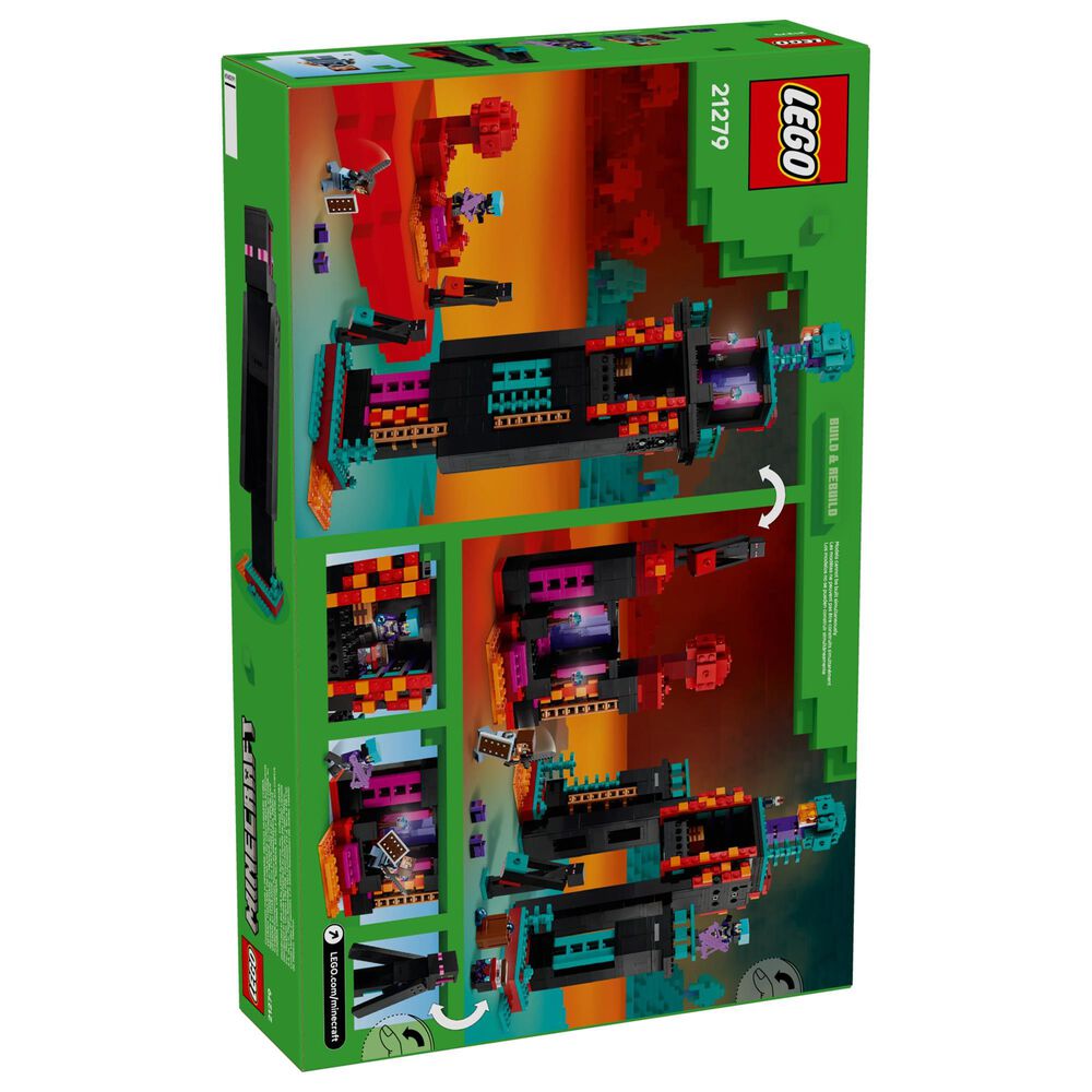 LEGO Minecraft The Enderman Tower Building Set, , large