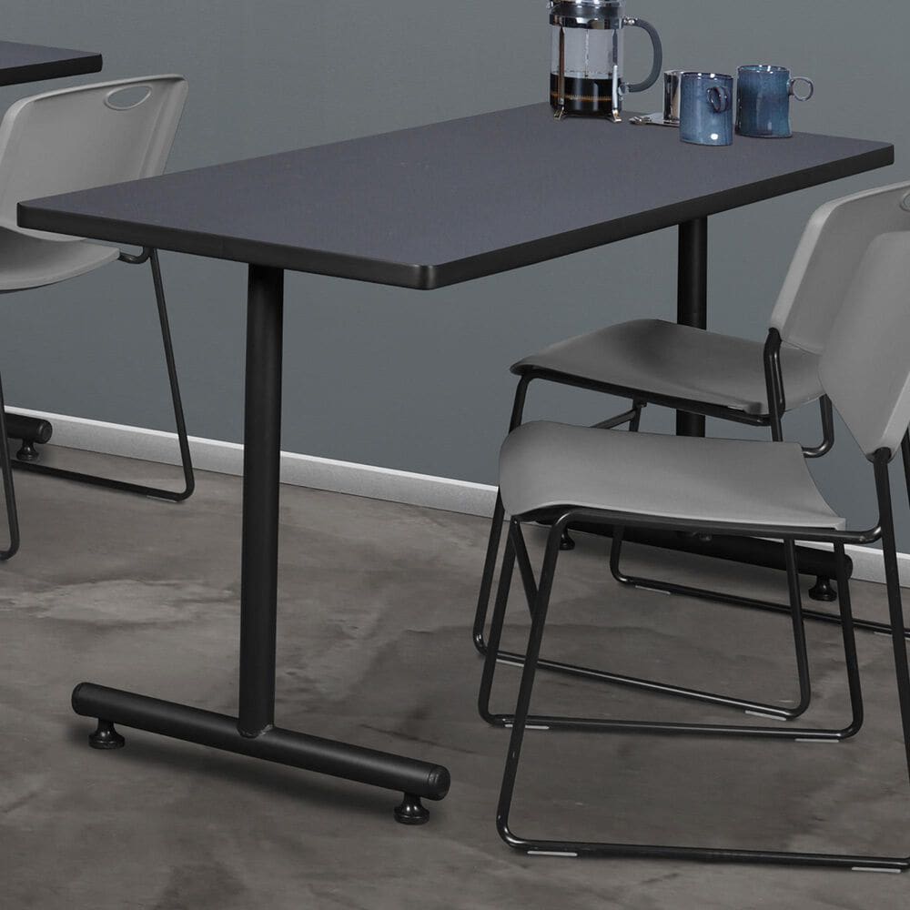 Regency Global Sourcing Kobe 48" x 24" Training Table in Grey, , large