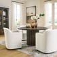 Millenium Radkin 5-Piece Round Dining Set in Burnished Brown, , large
