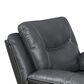 Crystal City Isabella Manual Rocker Recliner in Gray, , large