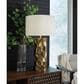 Ashley Marshawn Metal Table Lamp in Gold, , large