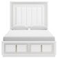 Millenium Chalanna 4-Piece Queen Bedroom Set in White Lacquer, , large