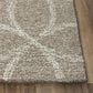 RIZZY Harmony Geometric 7"9" x 9"9" Brown Area Rug, , large