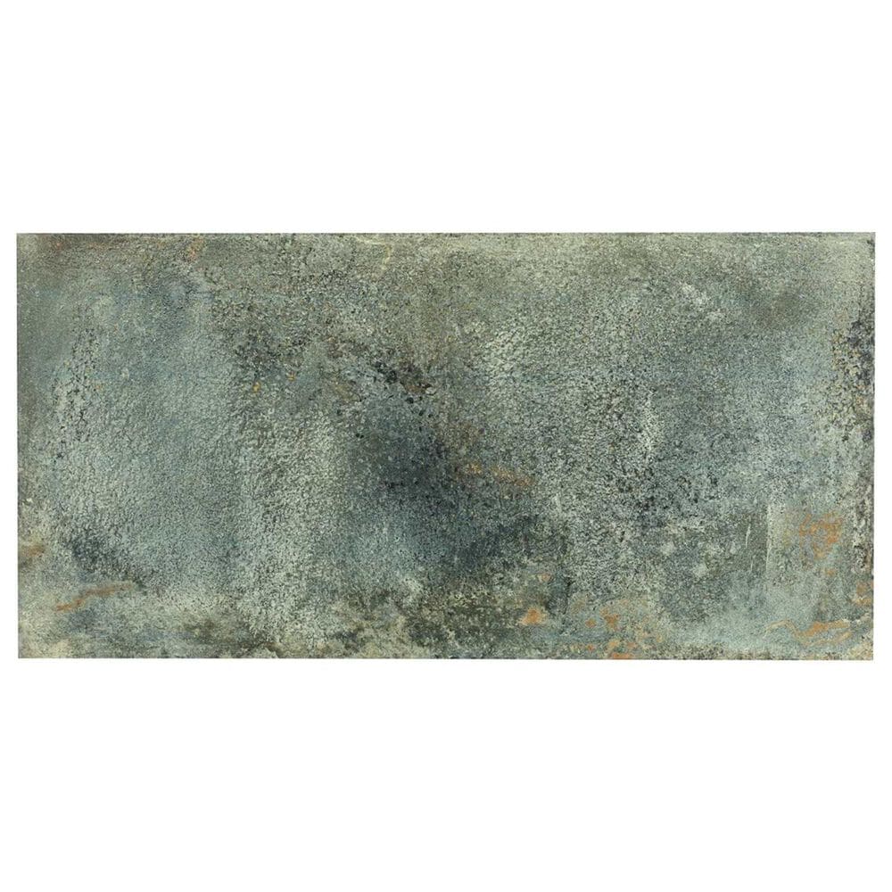 Soho Studio Angela Harris San Francisco Aquamarine 12" x 24" Semi-Polished Porcelain Tile, , large