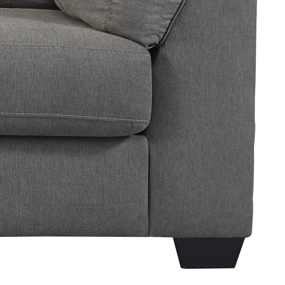 Signature Design by Ashley Maier 2-Piece Left Facing Full Sleeper Sectional in Charcoal, , large