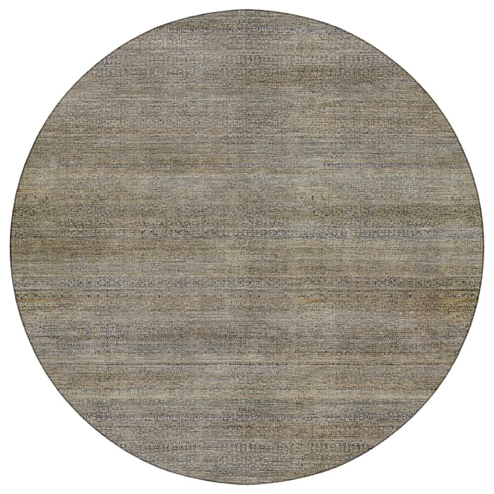 Dalyn Rug Company Vico VC2 Taupe 8" Round Area Rug, , large
