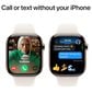 Apple Watch Series 10 GPS + Cellular 46mm Gold Titanium Case with Starlight Sport Band - S/M, , large