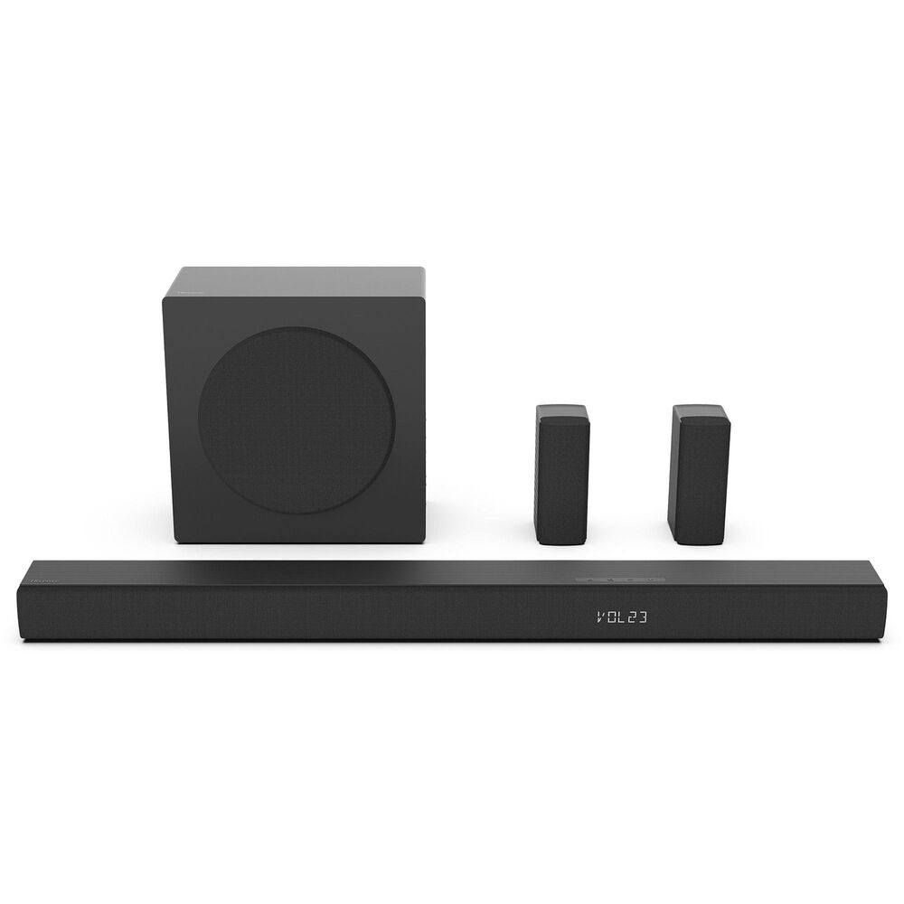 Hisense 75" QLED 4K UHD - Vidaa TV with 5.1 Channel Soundbar System in Black, , large