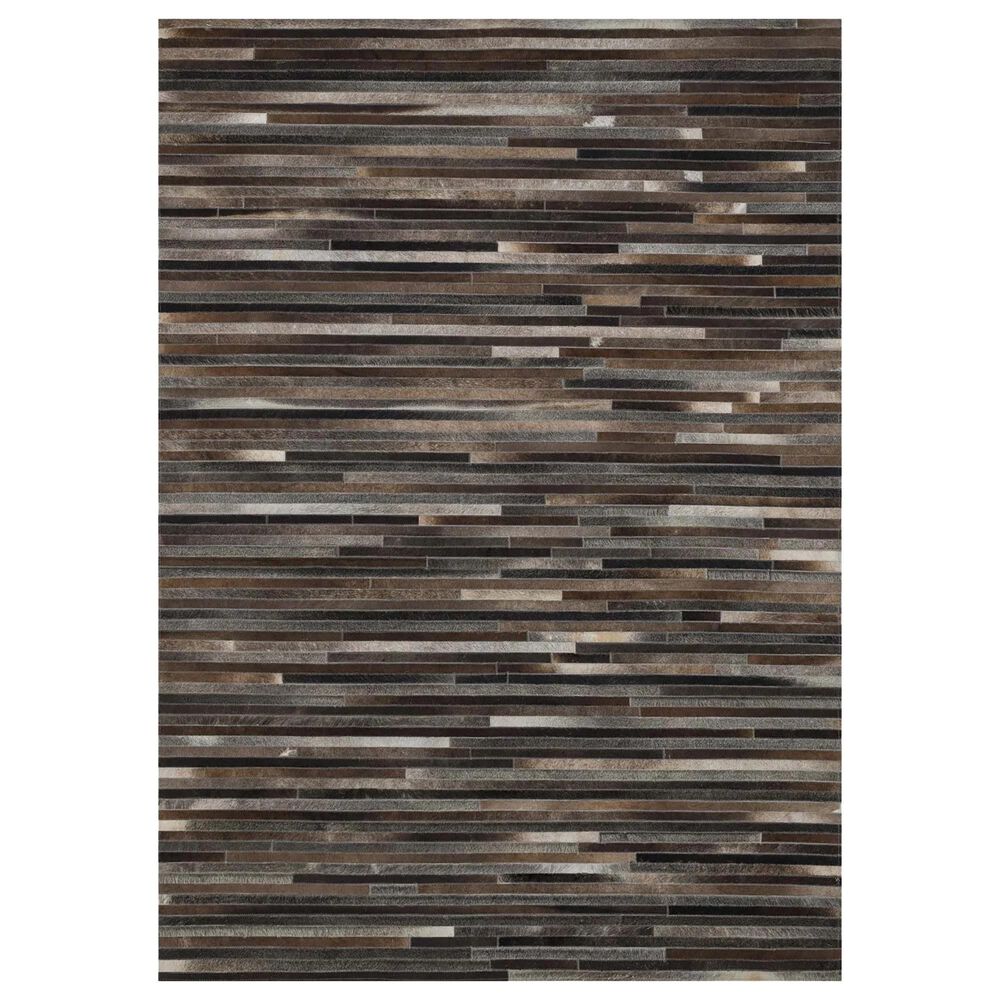 Loloi Promenade PO-03 9"2" x 13" Charcoal Area Rug, , large