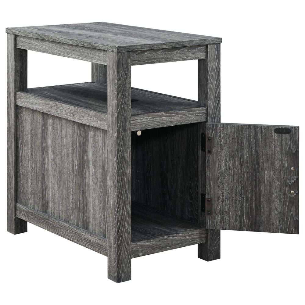 Ashley Fendenmore Chairside End Table in Gray, , large