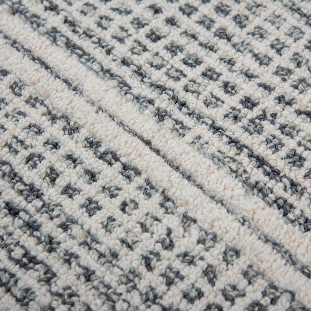 RIZZY Willow Blue, Ivory, Light Blue and Gray 2'6" x 8' Runner, , large