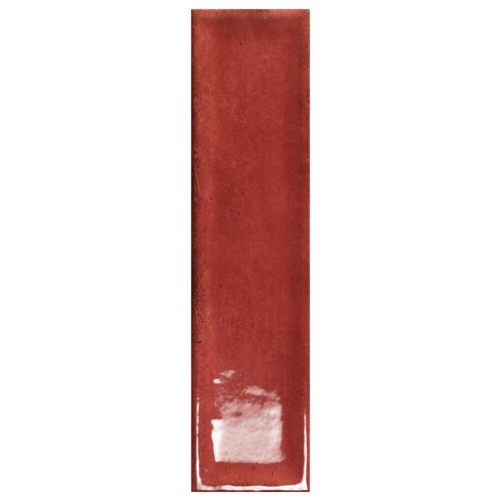 Emser Raku Ruby 3" x 12" Glossy Ceramic Tile with 6.3 Sq. Ft./Carton, , large