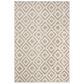 Safavieh Amsterdam AMS105A-4 4" x 6" Ivory/Mauve Area Rug, , large