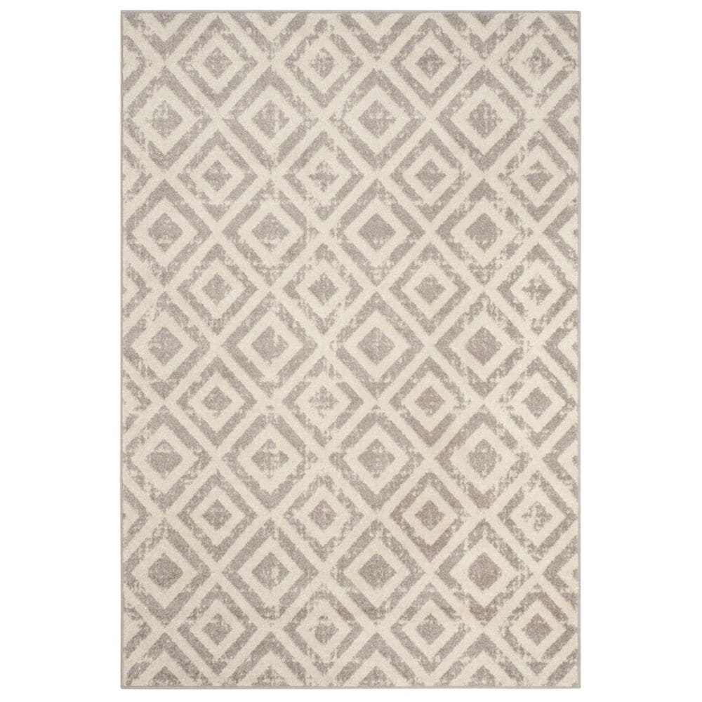 Safavieh Amsterdam AMS105A-4 4" x 6" Ivory/Mauve Area Rug, , large