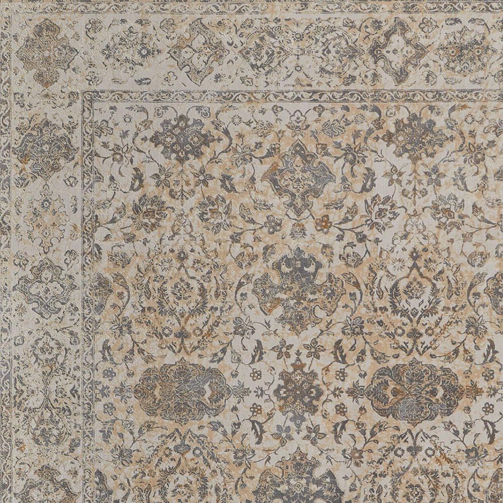 Feizy Celene 39L0F 2&#39;6&quot; x 8&#39; Beige and Gray Runner, , large