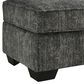 Ashley Lonoke Ottoman in Gunmetal, , large