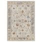 Surya Tuscany TUS-2330 Brown, Cream, Light Beige, Blue, Bright Yellow and Dusty Coral 12" x 15" Area Rug, , large