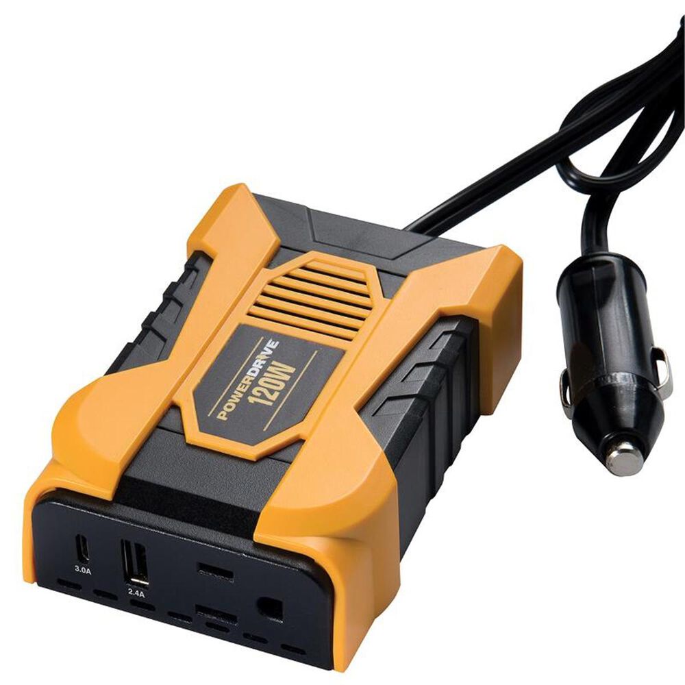 PowerDrive 120 Watt Slim Plug-In Inverter , , large