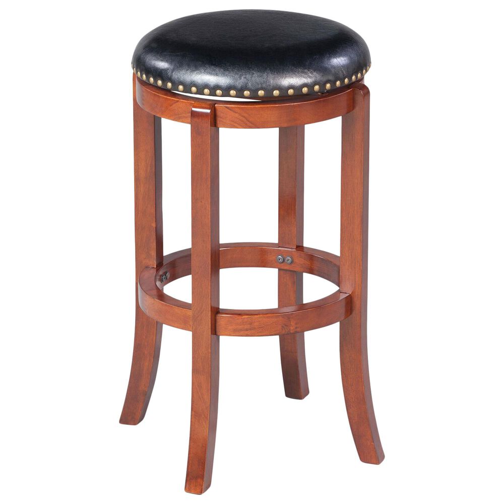 Boraam Industries Cordova 29" Swivel Barstool in Cherry, , large