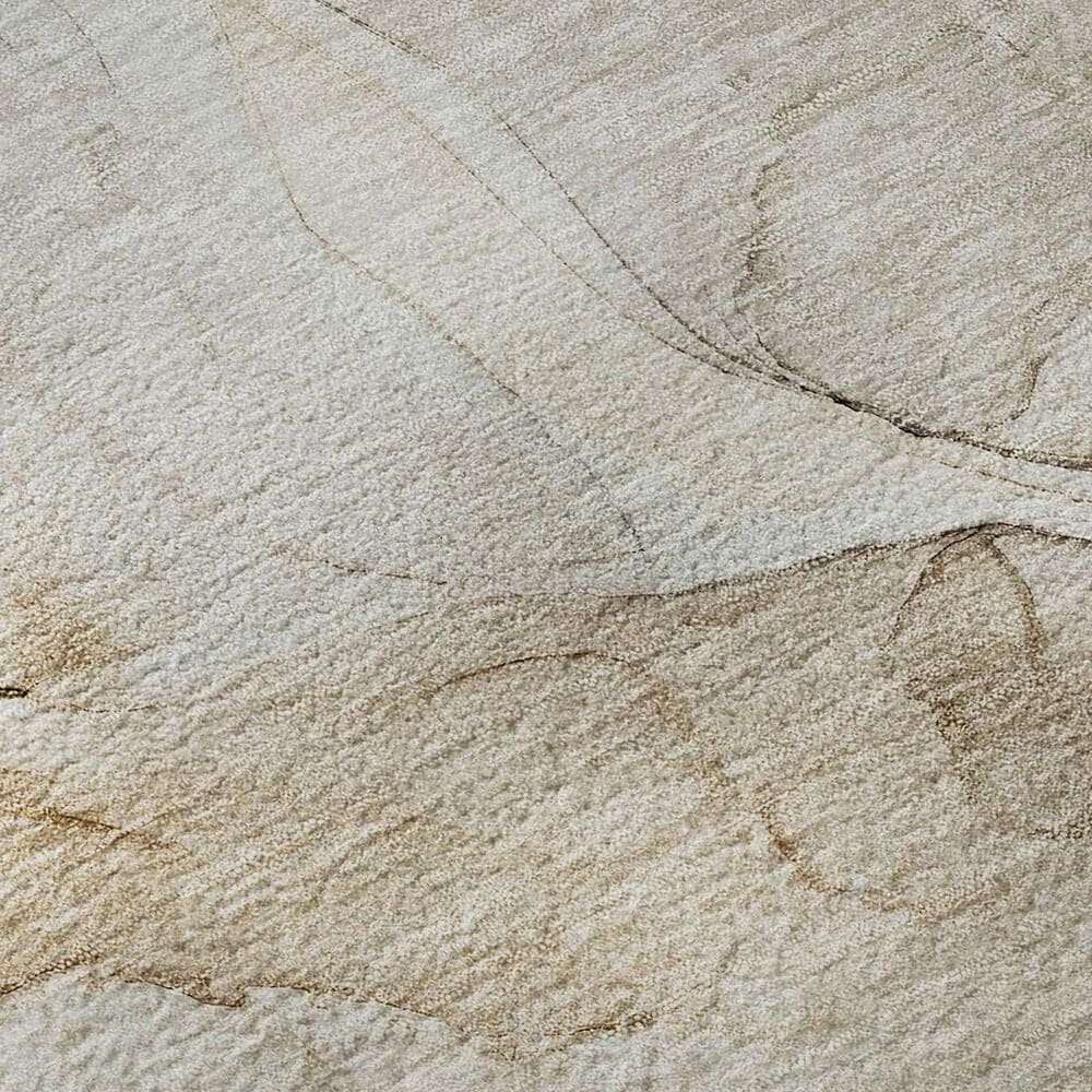 Dalyn Rug Company Odyssey Brown 8" Round Area Rug, , large