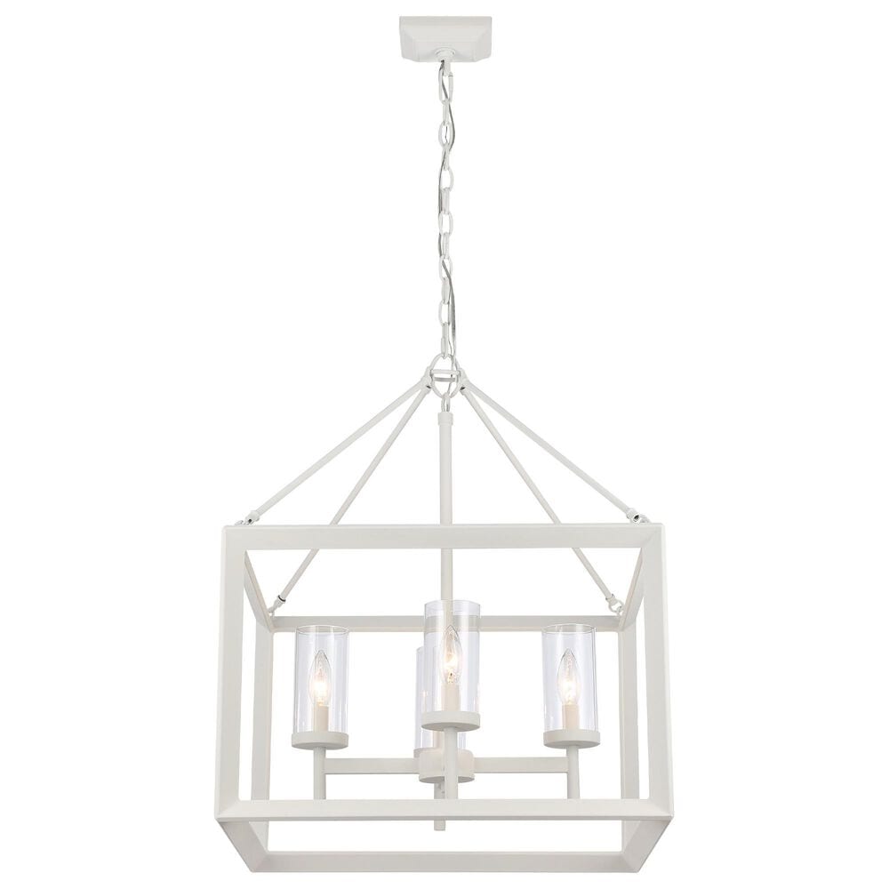 Golden Lighting Smyth 4-Light Chandelier in Natural White, , large