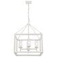 Golden Lighting Smyth 4-Light Chandelier in Natural White, , large