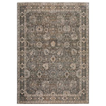 Dalyn Rug Company Yarra YA5 3" x 5" Pewter Area Rug, , large