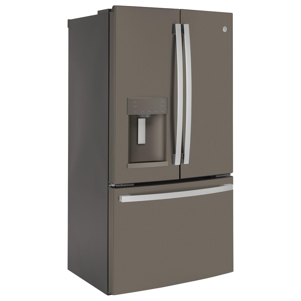 GE Appliances 22.1 Cu. Ft. Counter-Depth French-Door Refrigerator in Slate, , large