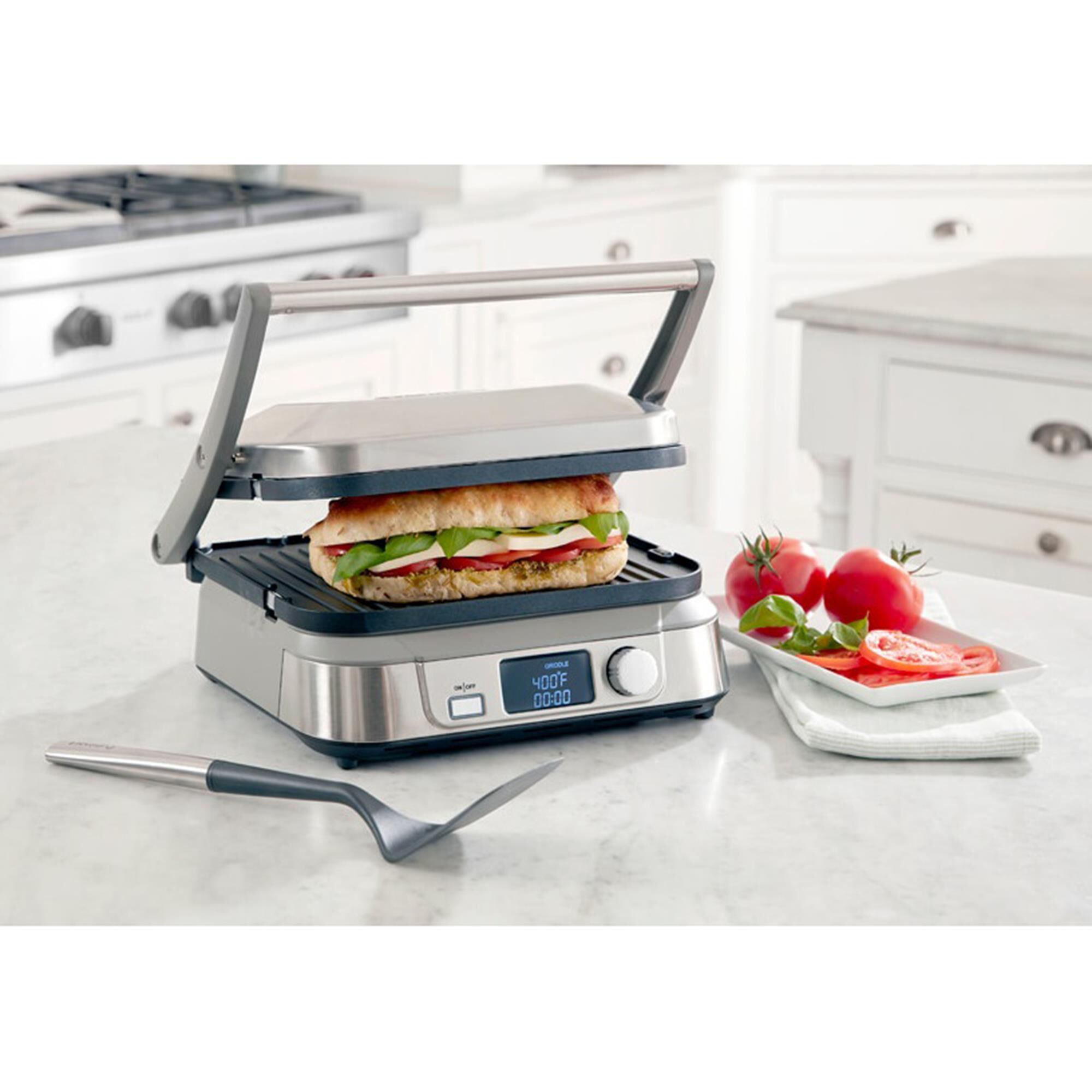 Cuisinart Griddler Five with Nonstick Surface in Stainless Steel