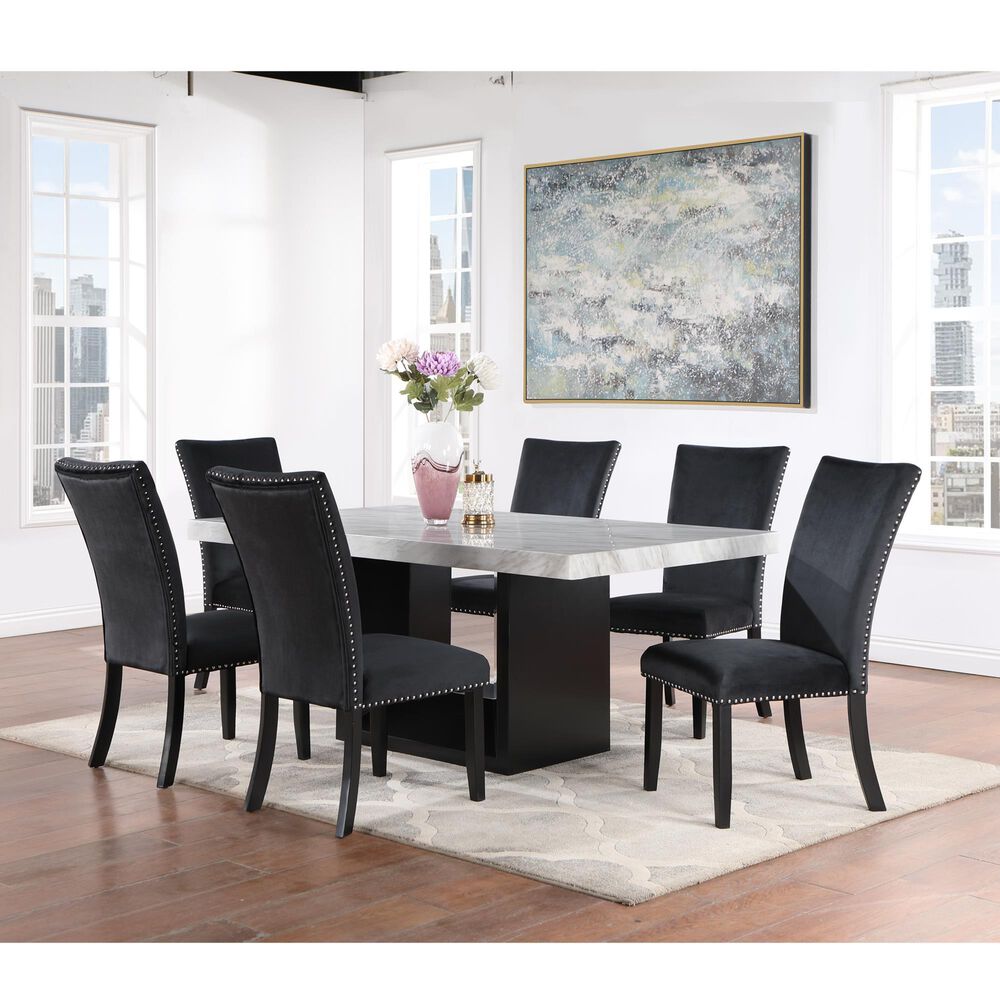 Modern Market Side Chair in Black, , large