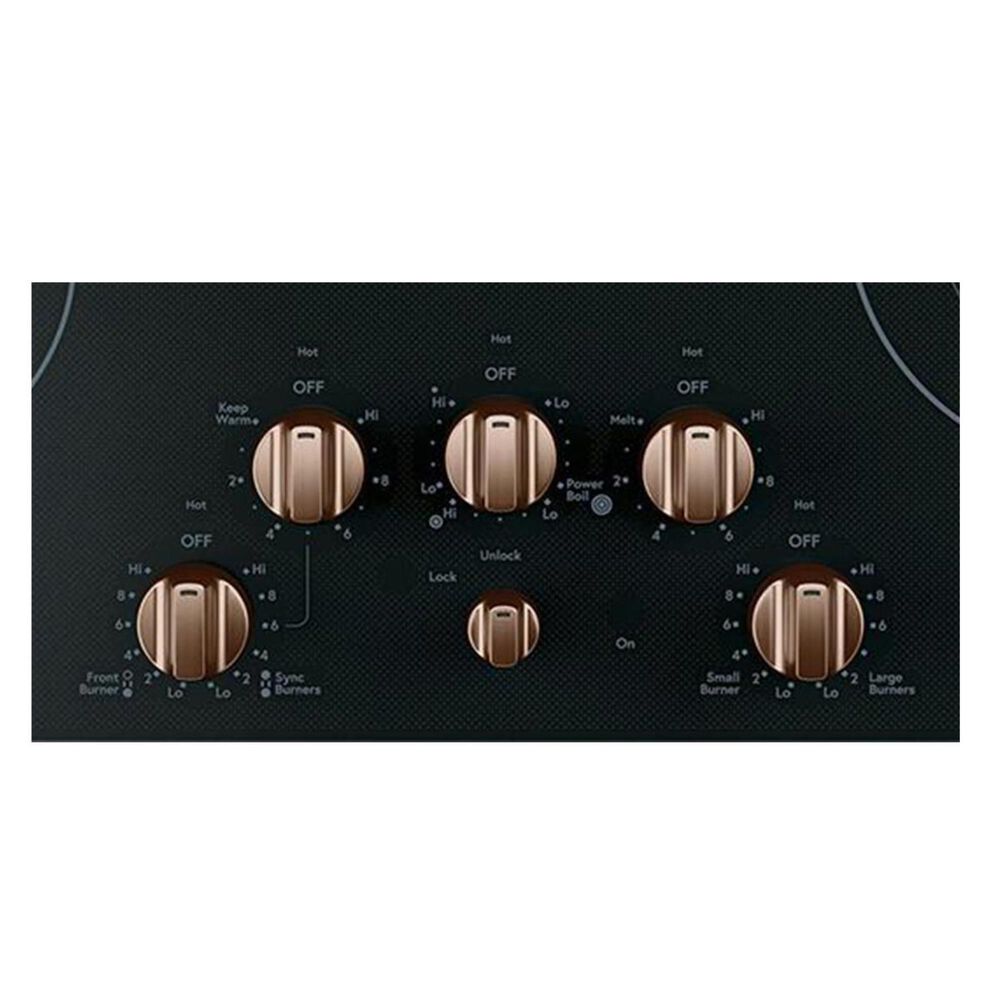 Cafe Electric Cooktop Knob in Brushed Copper, , large