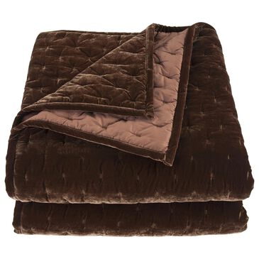 HiEnd Accents Stella Queen Quilt in Copper Brown, , large