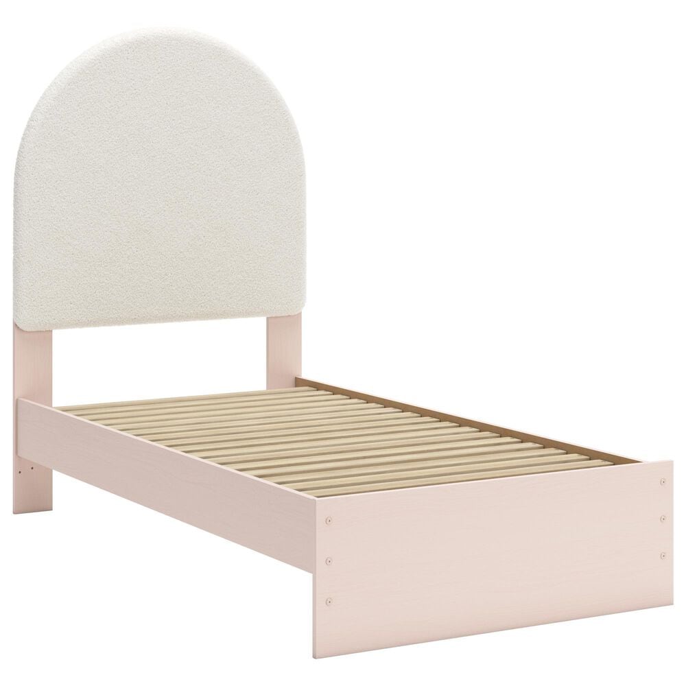 Ashley Wistenpine Twin Upholstered Panel Bed, , large