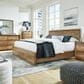 Ashley Dressonni King Panel Bed in Brown, , large