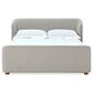 Urban Home Kiki Queen Upholstered Platform Bed in Cotton Ball Boucle, , large