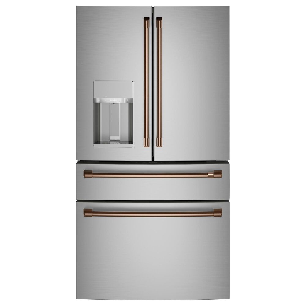 Cafe Handle Kit Refrigeration in Brushed Copper, , large