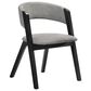 Blue River Venus and Rowan 5-Piece Dining Set with Gray Cushion in Black, , large