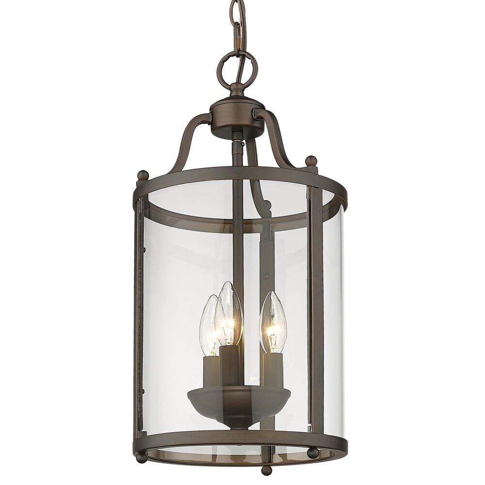 Golden Lighting Payton 3-Light Pendant in Rubbed Bronze, , large