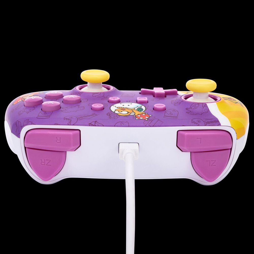 PowerA Enhanced Wired Controller for Nintendo Switch in Princess Peach Battle, , large