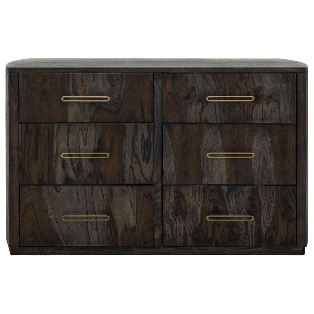 Fallridge Balam 6-Drawer Dresser Only in Stained Dark, , large