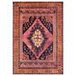 Surya Amelie AML-2347 2" x 2"11" Blue, Pink, Orange and Wheat Area Rug, , large
