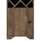 Furniture of America Nelson Wine Rack Buffet in Reclaimed Oak, , large