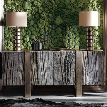 Bernhardt Linea Entertainment Console in Black and Graphite, , large