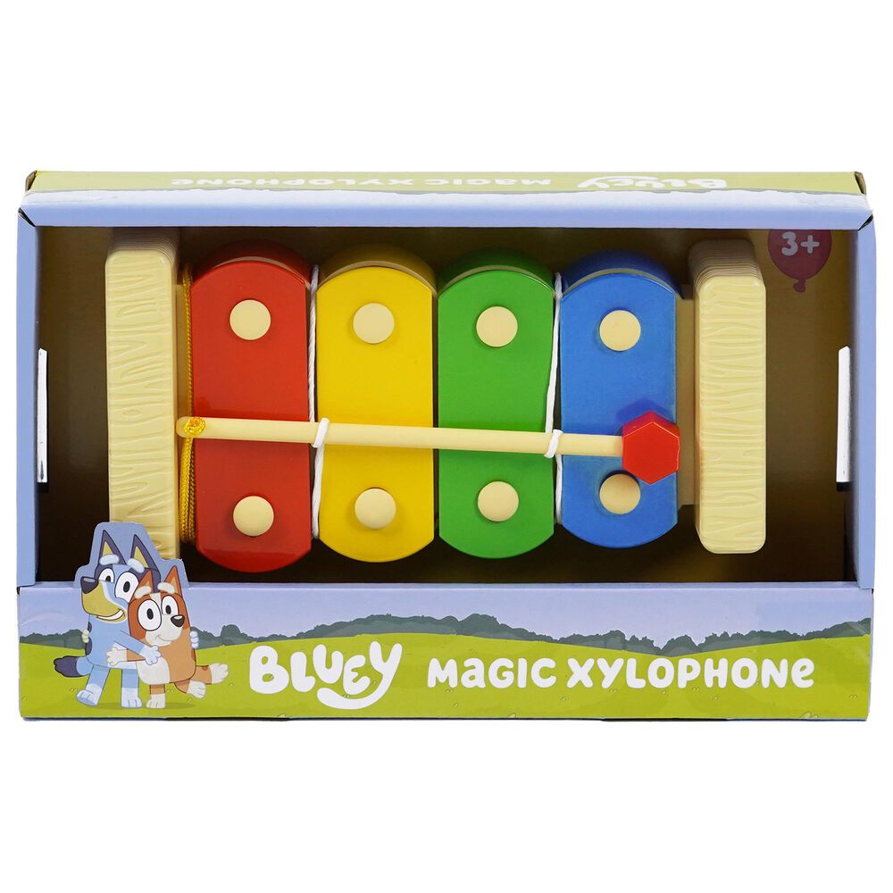 Bluey Magic Xylophone Band Musical Toy in Multicolor, , large