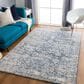 Surya Tuscany TUS-2320 Dark Blue, Denim, Tan, Charcoal, Light Gray and Cream 12" x 15" Area Rug, , large