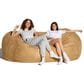 Jaxx 7" Giant Bean Bag Sofa in Camel, , large