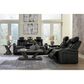 Ashley Caveman Den 2-Piece Power Reclining Living Room Set in Midnight, , large