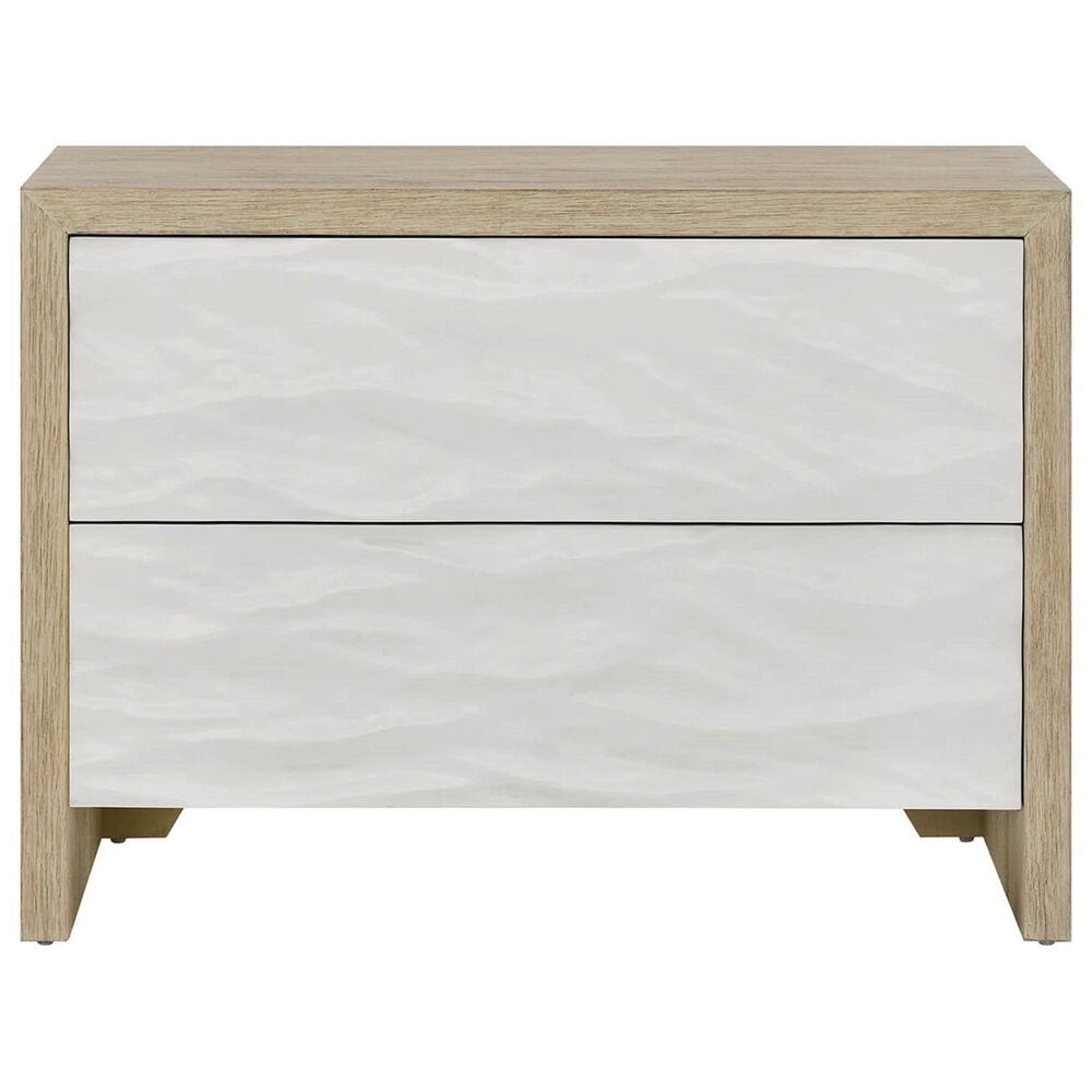 Furniture Worldwide Oasis 2-Drawer Chest in Dockside and White, , large