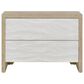 Furniture Worldwide Oasis 2-Drawer Chest in Dockside and White, , large